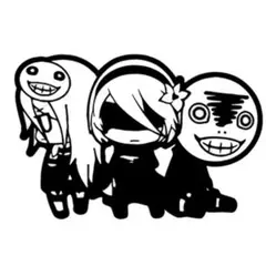 ニーア　ステッカー　2B　A1　エミール　3人　ニーアオートマタ【残5限定】