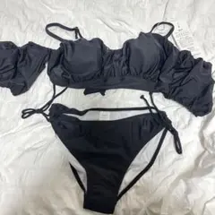 オフショルダー ビキニ ブラック Sサイズのサムネイル