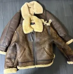 USA製】Schott B-3 ムートン フライトジャケット 40 短丈 - メルカリ
