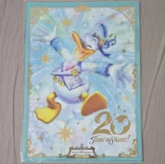 ディズニー　ドナルド　20周年クリアファイル