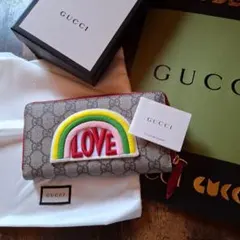希少‼️GUCCI GGラブリーハート 長財布 - メルカリ