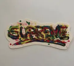 【最安値】supreme ステッカー paint logo ペイントロゴ 人気