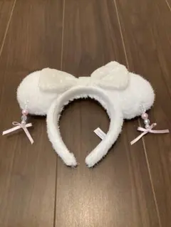 値下げ　新品未使用❤️Disney RESORT ミニー　スパンコールカチューシャ