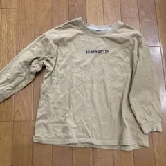 SERENDIPITY 長袖カットソー ベージュ