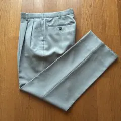 新品未使用　メンズ スラックス パンツ グレー 79cmのサムネイル