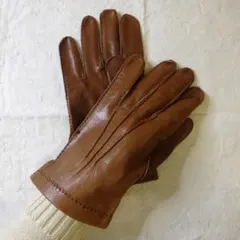 ヴィンテージ レザー グローブ メンズ フランスのサムネイル
