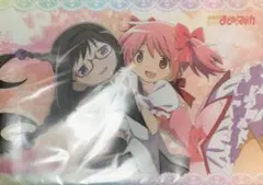 魔法少女まどか☆マギカ フタ付きクリアファイル まどか＆ほむら