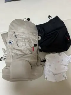 美品】BABYBJORNベビーキャリア『双子用 2点』 メッシュ&クリーム