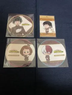 ヒロアカ　アニカフェ　コースター　プレートカード