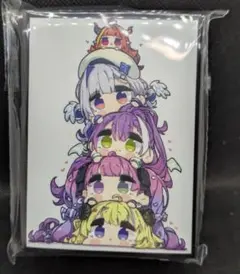 ホロライブ　角巻わため　常闇トワ　姫森ルーナ　天音かなた　桐生ココ　スリーブのサムネイル