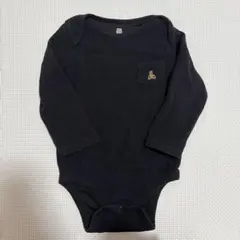 baby GAP ブラックロンパース 12-18ヶ月