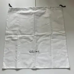 CÉLINE ホワイト キャンバス 収納袋のサムネイル