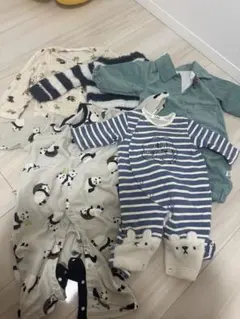 カバーオール 80 長袖