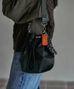 LEPSIMショルダーバッグ マルチWAYチャーム付き