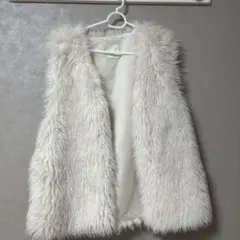 【美品】earth music&ecology ファーベスト　ホワイト