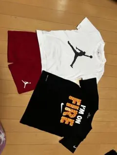 キッズ３点セット！ジョーダンナイキ！98cm〜116cm位なお子様向け