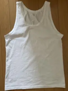 ユニクロ UNIQLO エアリズムコットンタンクトップ M ホワイト