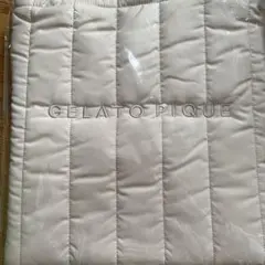 GELATO PIQUE ベージュ トートバッグ
