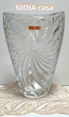 GIOIA CASA ジオイア カーサ クリスタル 花器 花瓶ガラス - メルカリ