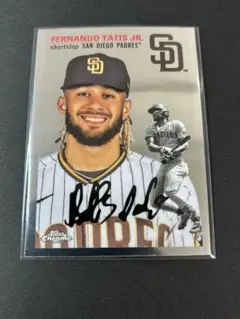 topps chrome platinum 2023　タティスjr　パドレス