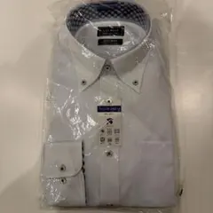 LES MUES AOKI ノンアイロン ストライプシャツ M