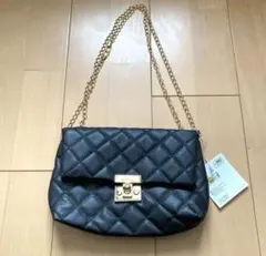 チェーンバッグ キルティング ブラック