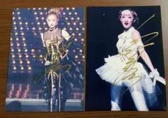元宝塚　娘役トップスター　花總まり　2Lサイズ　直筆サイン入り写真セット