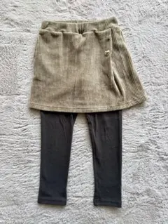 【petit main】レギンスつきスカート 120cm