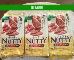 東ハト ナッティ 焦がしキャラメル 3袋セット（1袋10枚入）のサムネイル