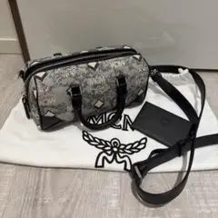 MCM ボストンバッグ　ヴィンテージモノグラム　ジャガード　ショルダーバッグのサムネイル