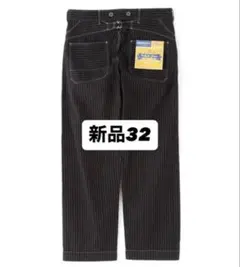 新品 schott ヒッコリーデニムパンツ ブラック 30 - メルカリ