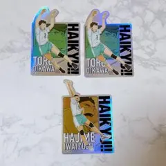 ハイキュー キャラカット ステッカー 及川徹 岩泉一