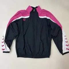 YONEX ウォームアップジャケット 黒/白/ピンク 新品 YONEX ウォームアップウェア S 黒白ピンク - メルカリ
