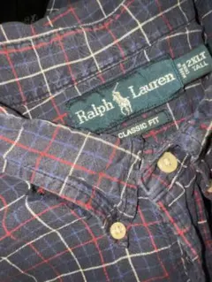 Ralph Lauren 2XL クラシックフィット チェックシャツ