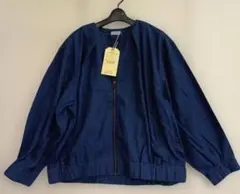 デニムジャケット ノーカラージャケット