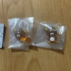 リラックマ めじるしアクセサリー クリアマスコットチャーム リラックマ セット