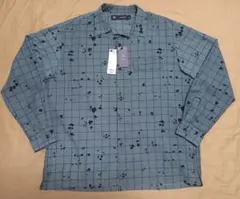 新品 GU UNDERCOVER シアーオーバーサイズシャツ GRAY サイズL