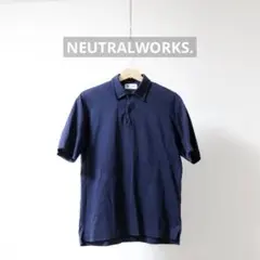 【NEUTRALWORKS.】スムースポロシャツ（ユニセックス）　Mのサムネイル