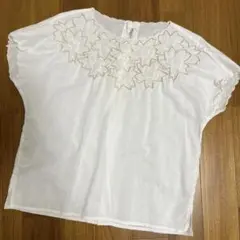 LOUIS JOONE フレンチスリーブ 刺繍 ホワイト サイズ11のサムネイル