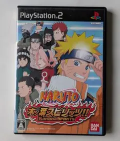 PS2ソフト　NARUTO 木ノ葉スピリッツ!!