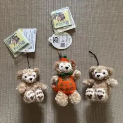 【美品】ダッフィー ストラップ 3個セット