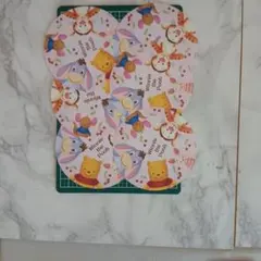 平成レトロ　winnie the Pooh 　　メモ帳　6枚