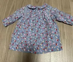 プチバトー 小鳥 チュニックワンピース 6m67cm