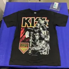 KISS Tシャツ Lサイズ 黒 バンドTシャツ キッス SR9B1