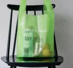 新品 DEAN & DELUCA ショッピングバッグEVA ライムグリーンのサムネイル