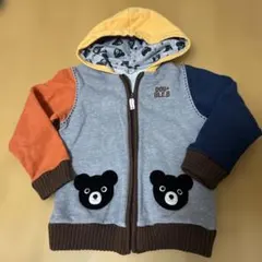 DOUG.B 120サイズ クマポケットパーカー