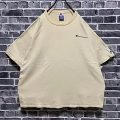 激レア　チャンピオン90s ワンポイントロゴ　2XLサイズ　Tシャツ古着女子