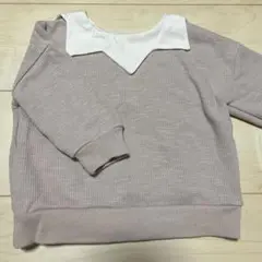トップス　80㎝ トレーナー　襟付き