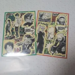 僕のヒーローアカデミア　ヒロアカ　カスタムステッカー　コレクション　緑谷　爆豪