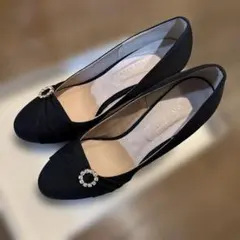 JELLY BEANS ブラックパンプス 22.5cm